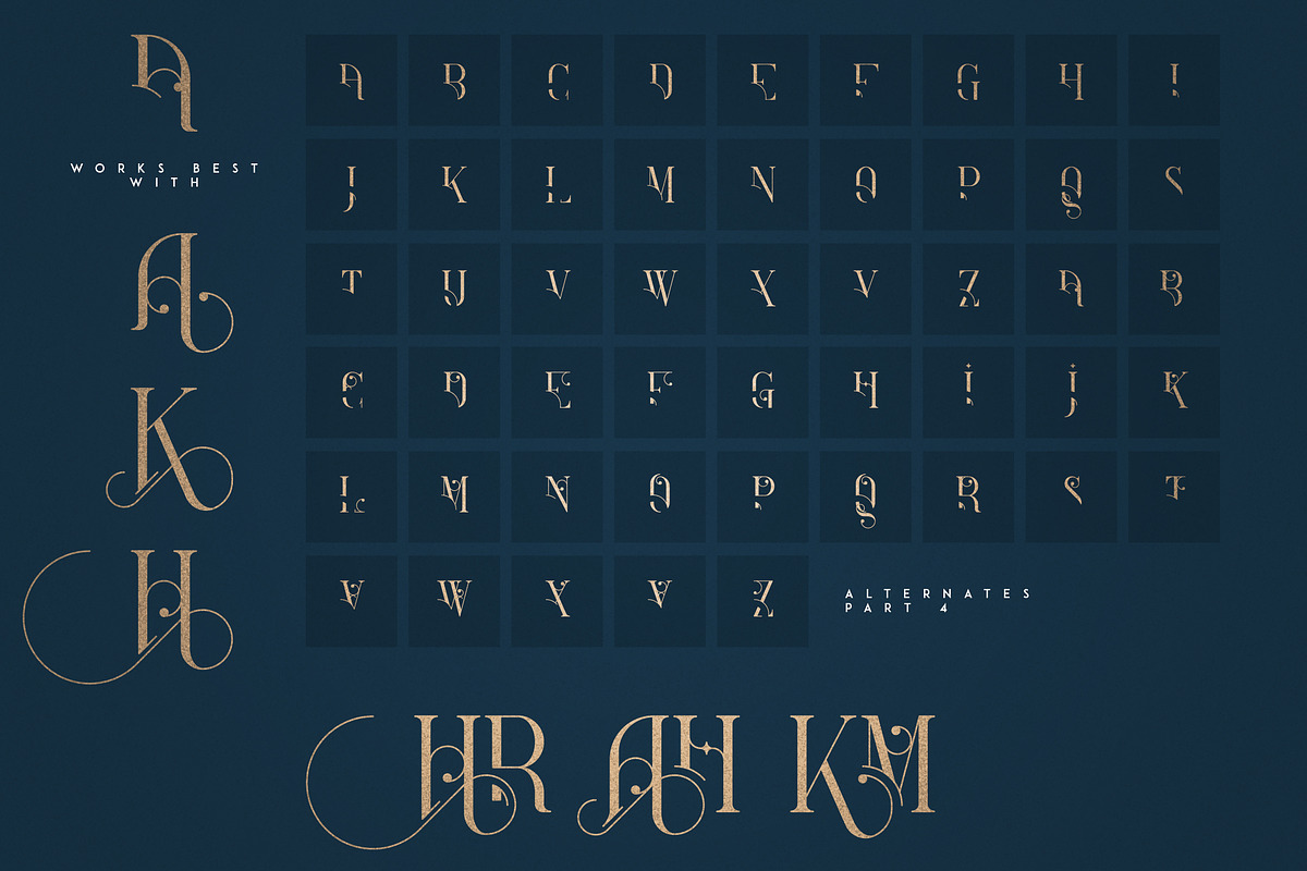 SALE! Midnight Tales - Vintage font, a Serif Font by VP Fonts (Photo 16 of 18)
