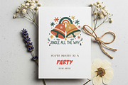 Retro Christmas Hand-drawn PNG, a Graphic by GlitterCraft (Thumbnail 91 of 101)