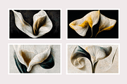 Lily Collection · Calla Lily Flowers, a Decorative Illustration by milatovar (Thumbnail 2 of 16)