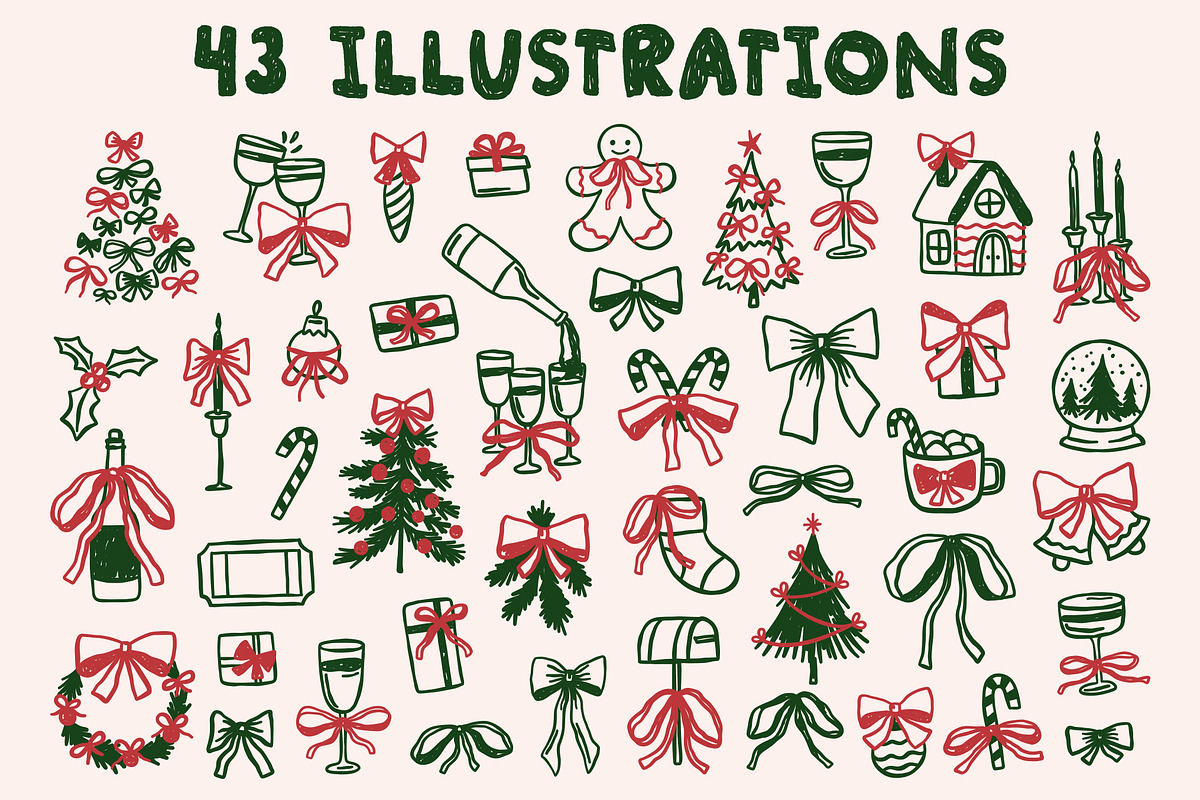 Christmas Frames And Illustrations, an Object Graphic by ArtFM (Photo 9 of 13)