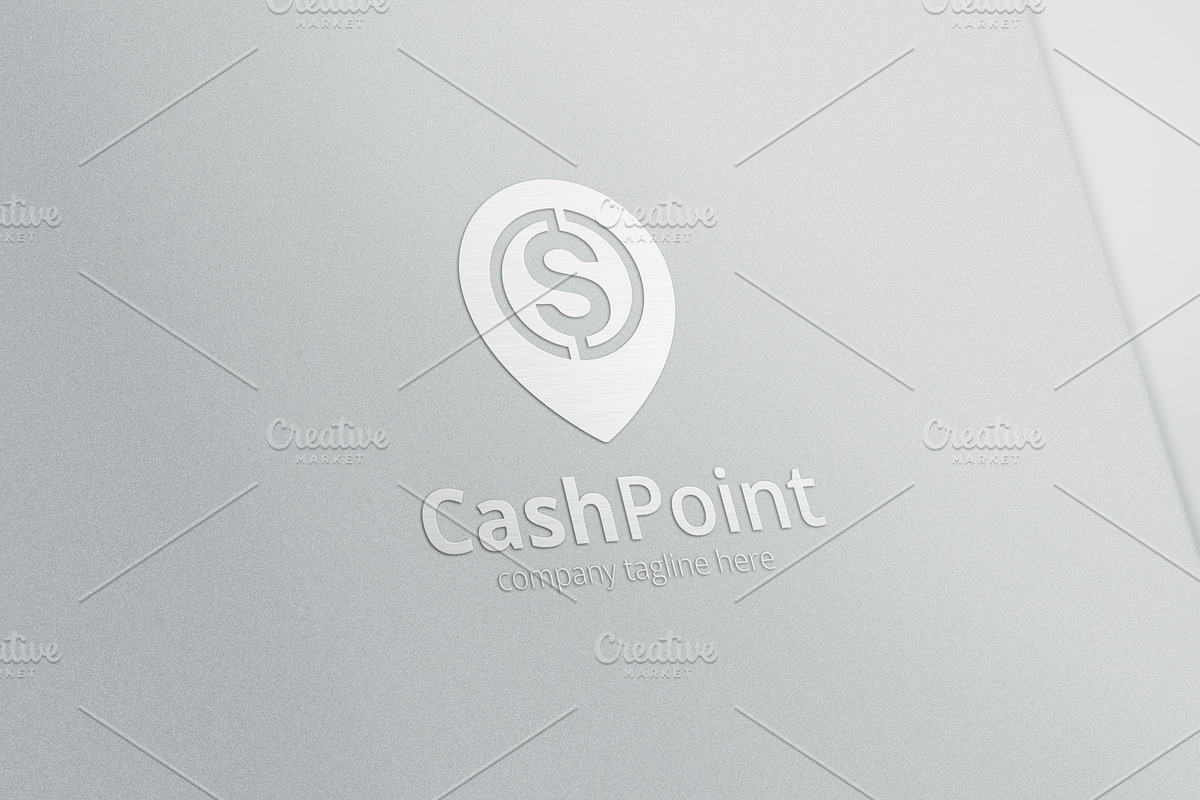 Cash point Logo, a Branding & Logo Template by XpertgraphicD