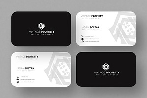 Vintage Property Business Card