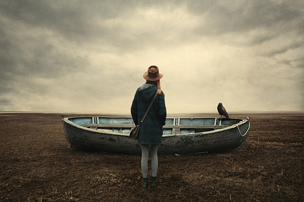 Sleeping Woman At Boat preview 6