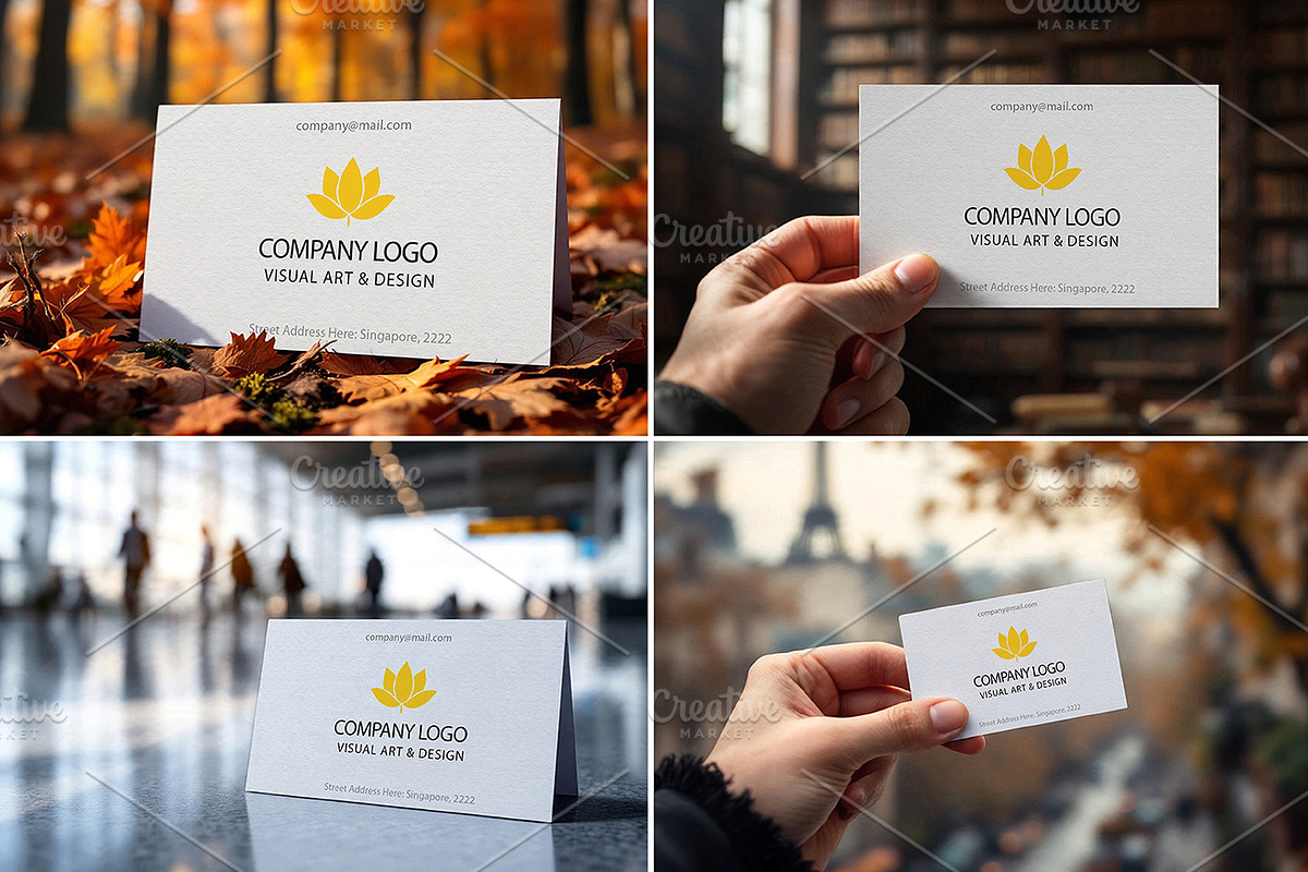 25 PSD MOCKUPS, BUSINESS CARDS, an Advertising Mockup by Mockup Stories (Photo 2 of 6)