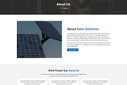 Solar Energy, Wind & Power Elementor, a WordPress Template by HasnainDEV (Thumbnail 2 of 5)