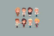 Character set 3: Caucasian, a Person Illustration by Beatriz Gascón (Thumbnail 1 of 3)
