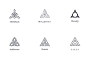 Logo Creator Triangle Shapes Edition, a Branding & Logo Template by Reshapely (Thumbnail 8 of 14)