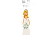 Bride Portrait Creator | Wedding Art, a Person Illustration by Lauren Lesley Studio (Thumbnail 8 of 29)