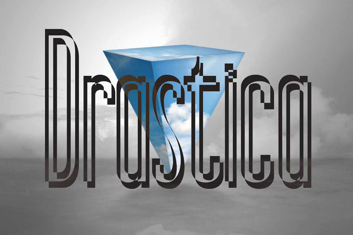 DRASTICA: A Modern Typeface preview 3