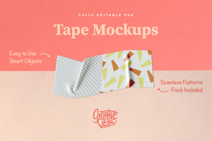 Washi Tape PSD Mockups, a Print Template by Creative Veila
