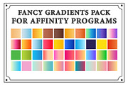 Fancy Gradient Pack For Affinity, a Gradient Add-On by Design Art Studio (Thumbnail 1 of 2)
