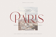 Hello Paris - Modern Sans, a Sans Serif Font by Sans & Sons (Thumbnail 1 of 10)