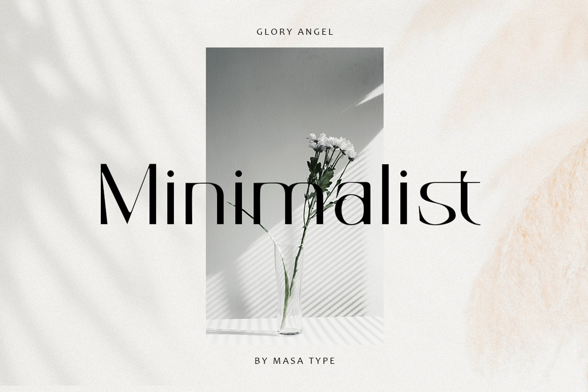 Glory Angel, a Sans Serif Font by MasaType (Photo 4 of 9)