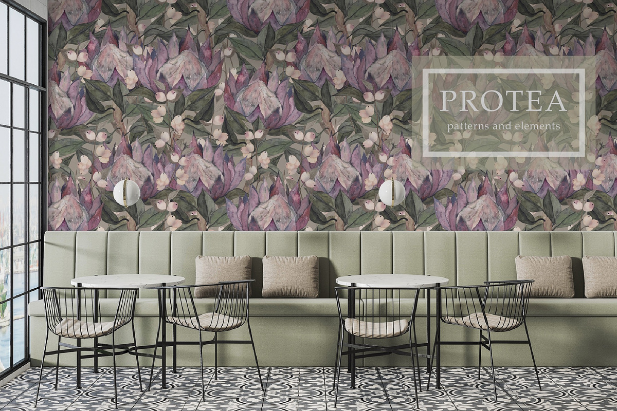 Patterns PROTEA, an Illustration by PASHKOVA (Photo 1 of 19)