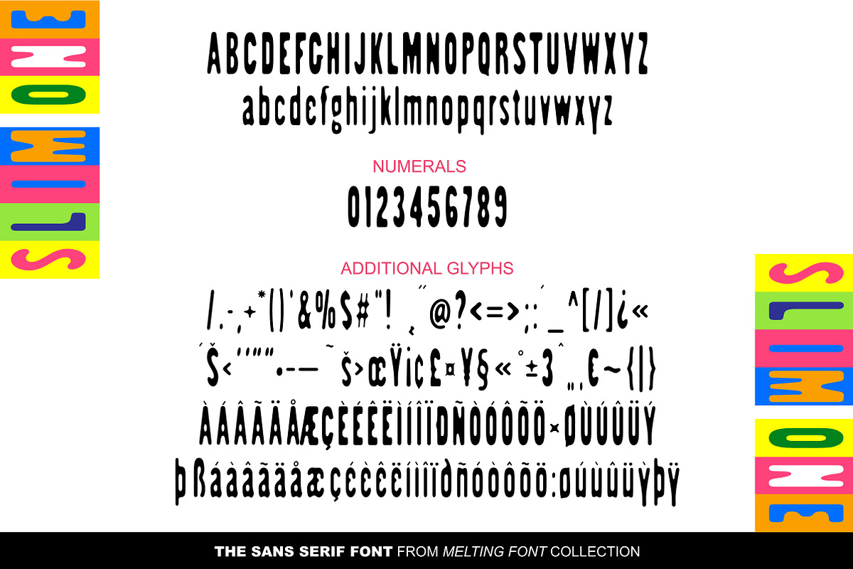 SlimOne Normal Sans Serif Font preview 2