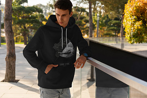 Hoodie MockUp Street Style 2021