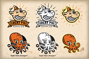 Character Logo Set  –  Volume 1, a Branding & Logo Template by Graphic Bandits (Thumbnail 4 of 11)