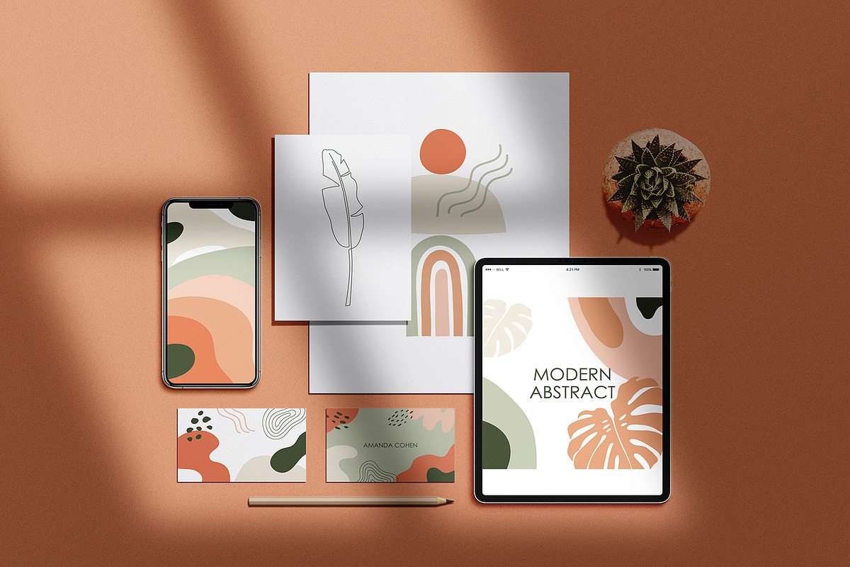 Modern Abstraction, a Decorative Illustration by Natalia Fedorova (Photo 13 of 16)