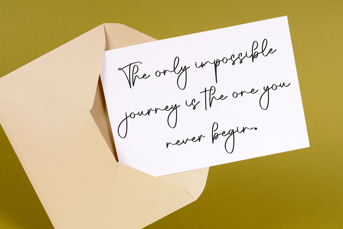 Brighton | Script Font, a Handwritten Font by Scratchones (Photo 3 of 9)