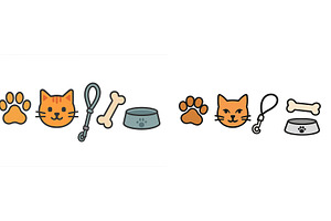Fun and playful collection of pet, an Animal Illustration by ZinetroN