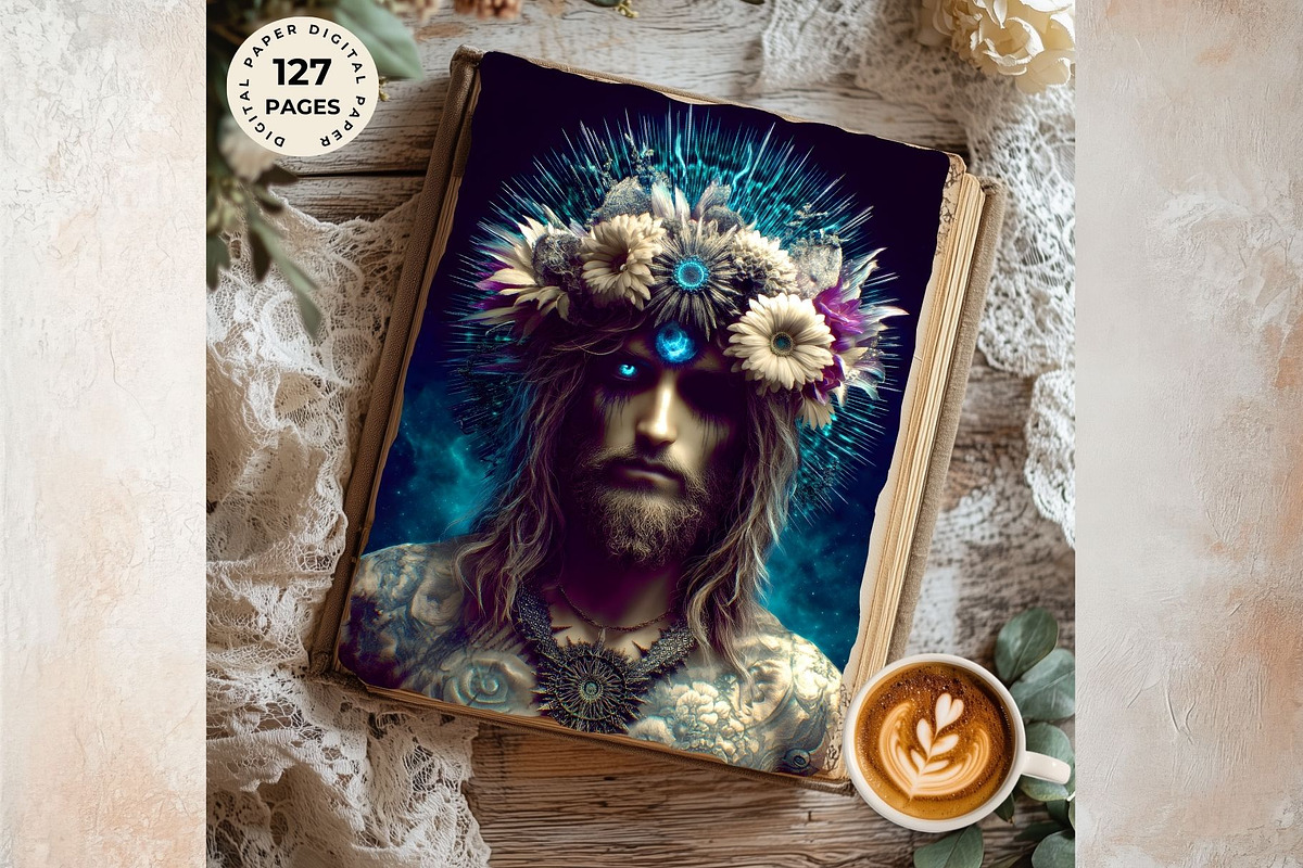 Echoes of the Unseen Digital papers, a Person Illustration by ThatsDesignArt (Photo 16 of 17)