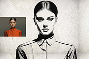 Vector Line & Pencil Sketch FX, an Action Add-On by Studio Retouch (Thumbnail 14 of 14)