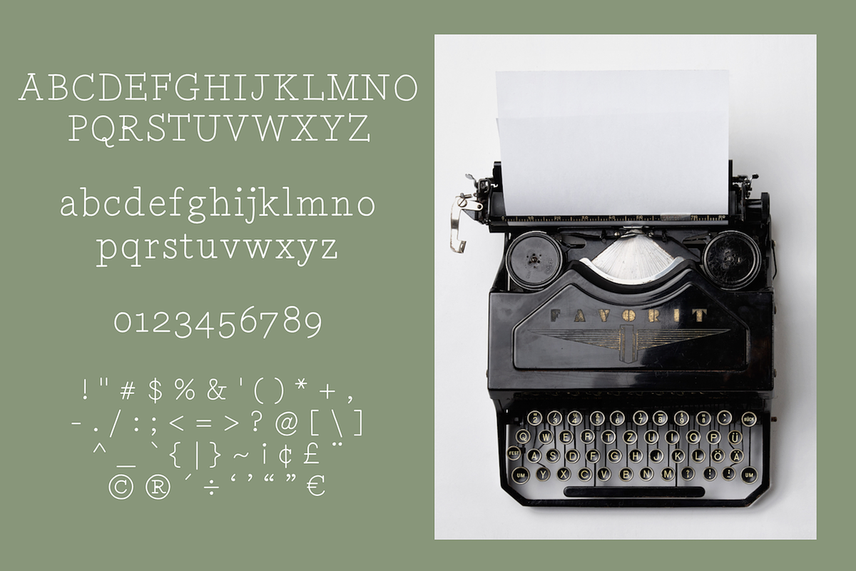Twenty-Four Hours 'Til Dawn Font, a Serif Font by Hannah Marks (Photo 2 of 3)