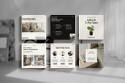 Interior Design Instagram Kit, a Social Media Template by Wildnun Studio (Thumbnail 5 of 12)