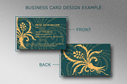 100 Retro Flower Ornaments, a Brush Add-On by xresch (Thumbnail 10 of 12)