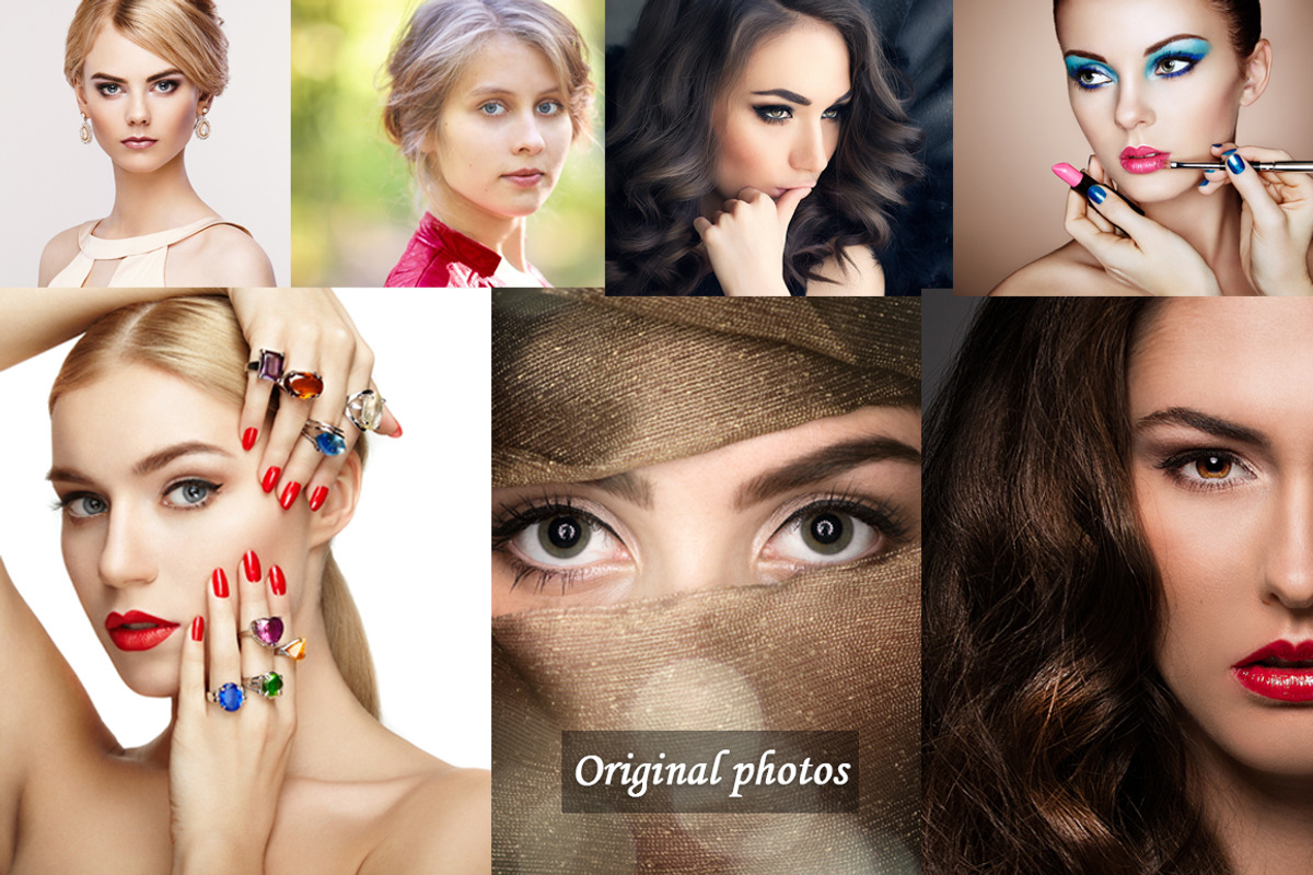 Pro Cartoon Oil Painting effect v.3 preview 6