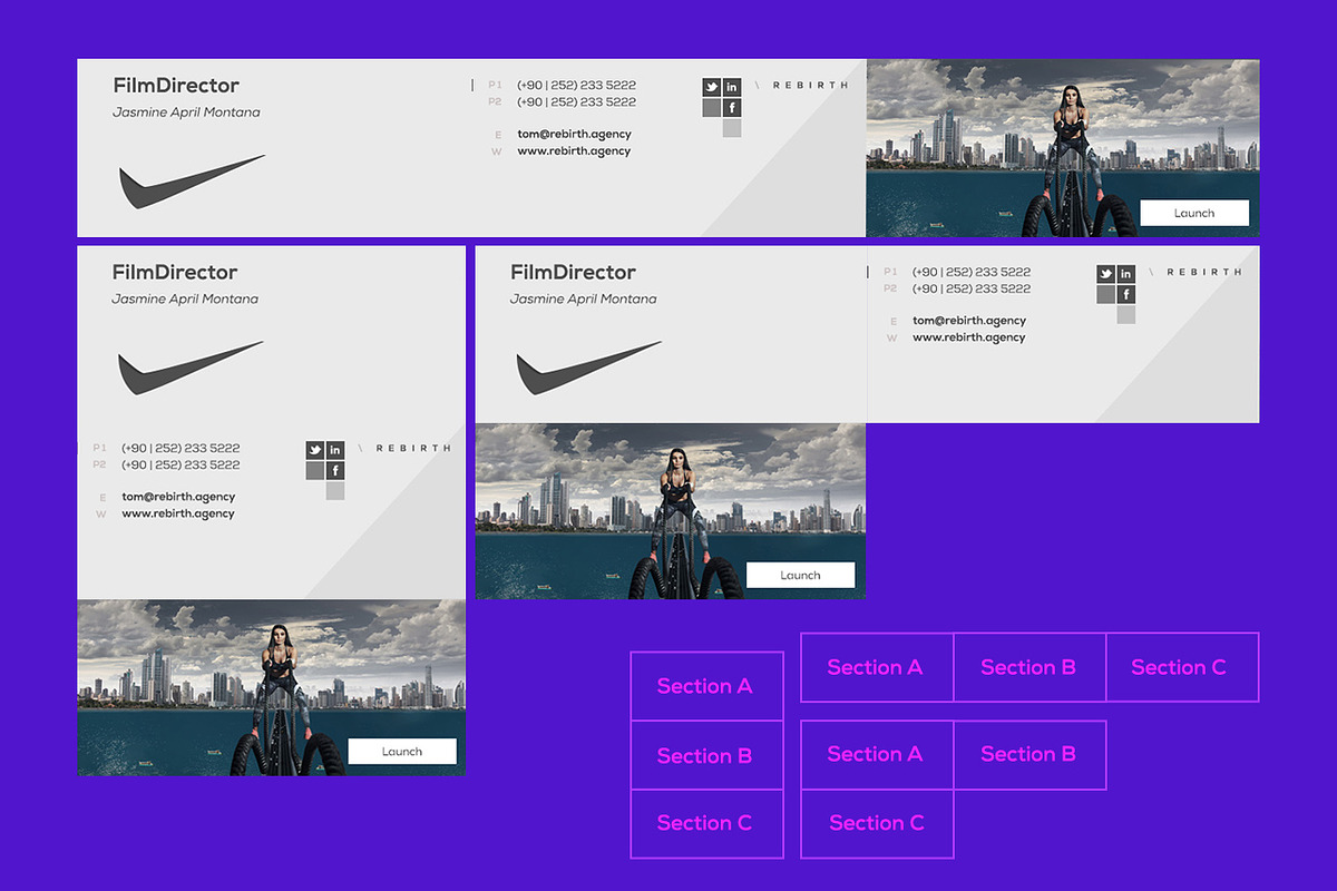 Clean, Trend, Inovative E-Signature, an Email Template by Renovatio (Photo 1 of 5)