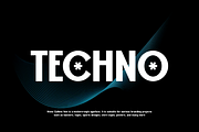 Mono Qaftots Modern Bold Brand Font, a Sans Serif Font by QR Design Studio (Thumbnail 4 of 16)
