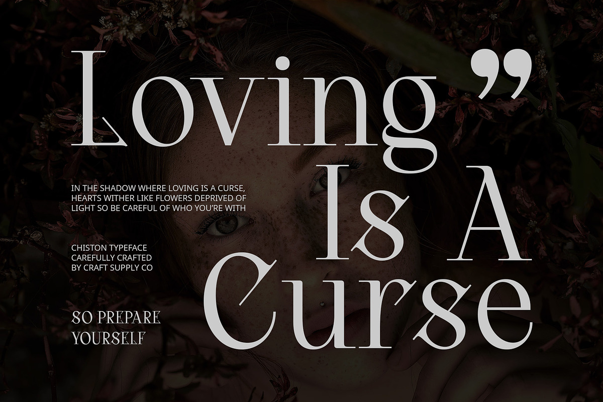 Chiston – Serif Typeface, a Serif Font by Craft Supply Co. (Photo 5 of 8)