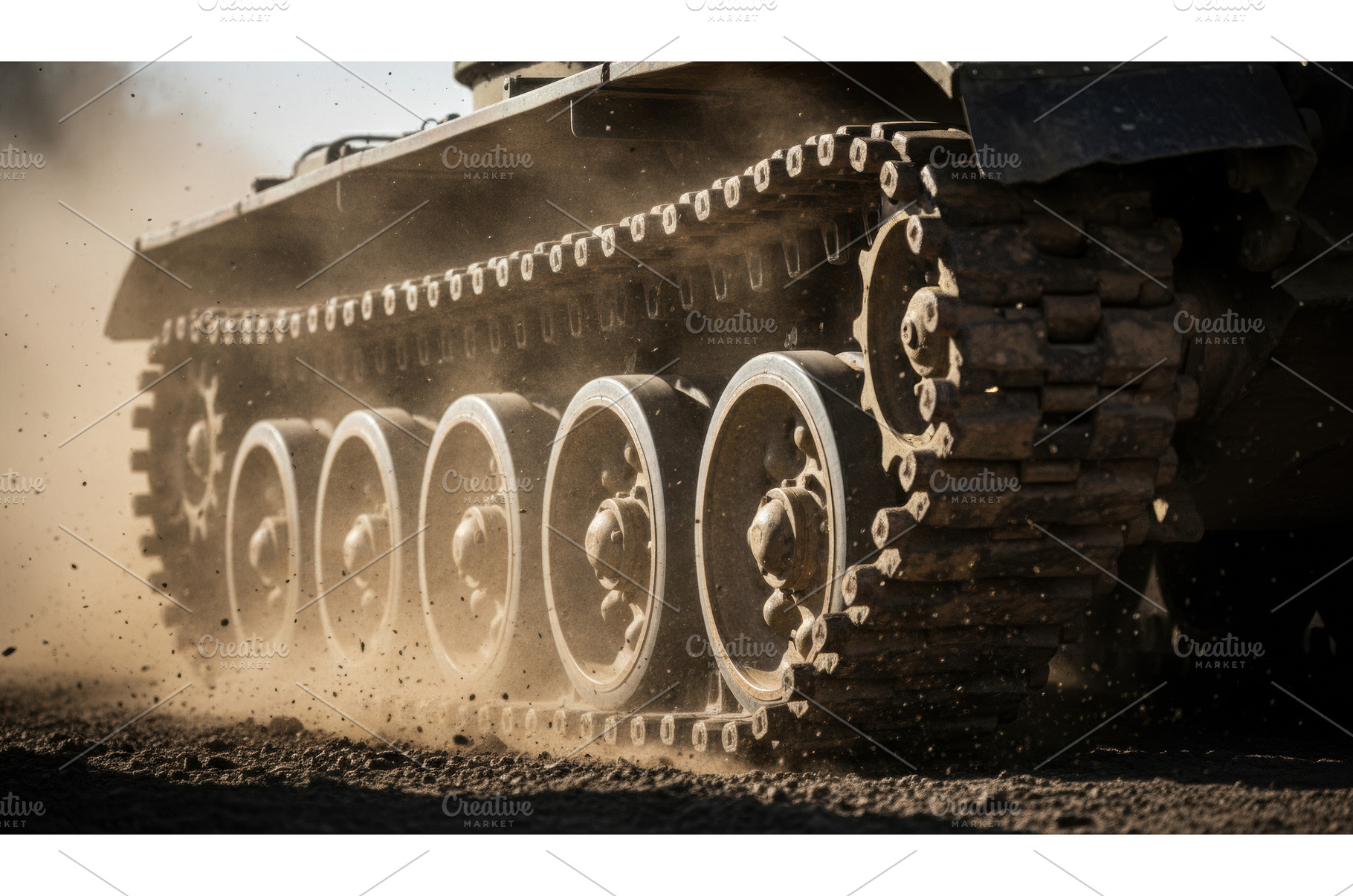 Close view of heavy armored vehicle, an Industrial Photo by Igor Tichonow