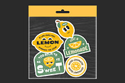 Trendy Fruits Stickers Collection, an Object Graphic by TSRY (Thumbnail 3 of 3)