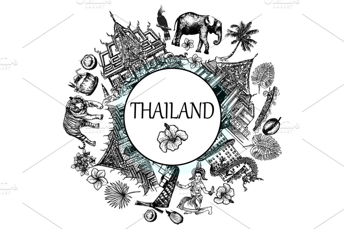 Thailand, an Animal Illustration by Ecaterina Sciuchina (Photo 5 of 8)