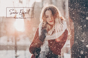 50 Snow Photo Overlays, a Layer Style Add-On by HappyNews (Thumbnail 1 of 8)