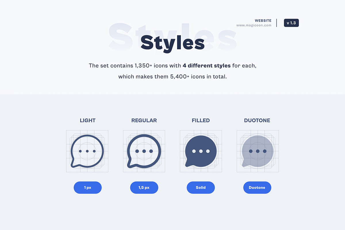 magicoon - 5,400+ UI icons library, an Outline Icon by magicoon (Photo 4 of 12)