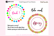 62 CRAFTY Pompom & Tassel Procreate, a Brushes & More by Fashion Workshop Bkk (Thumbnail 5 of 11)