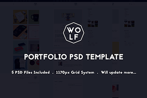 Wolf - PSD Portfolio