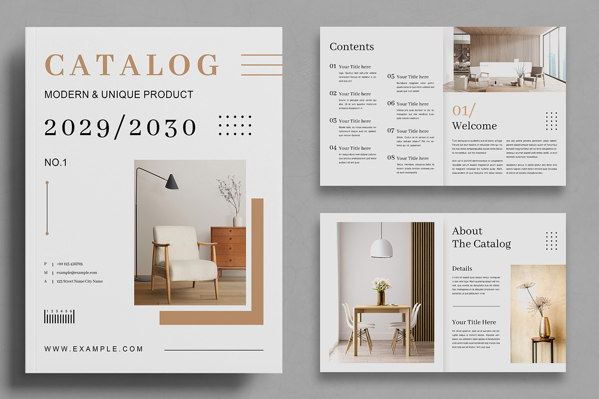 Catalog Design Layout, a Brochure Template by ContestDesign (Photo 1 of 3)
