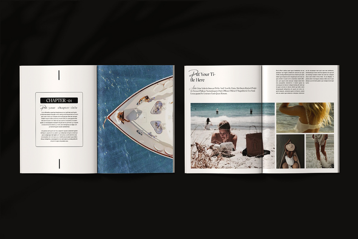 Photo Album Book Template, a Magazine Template by ArtisanaAura (Photo 3 of 14)