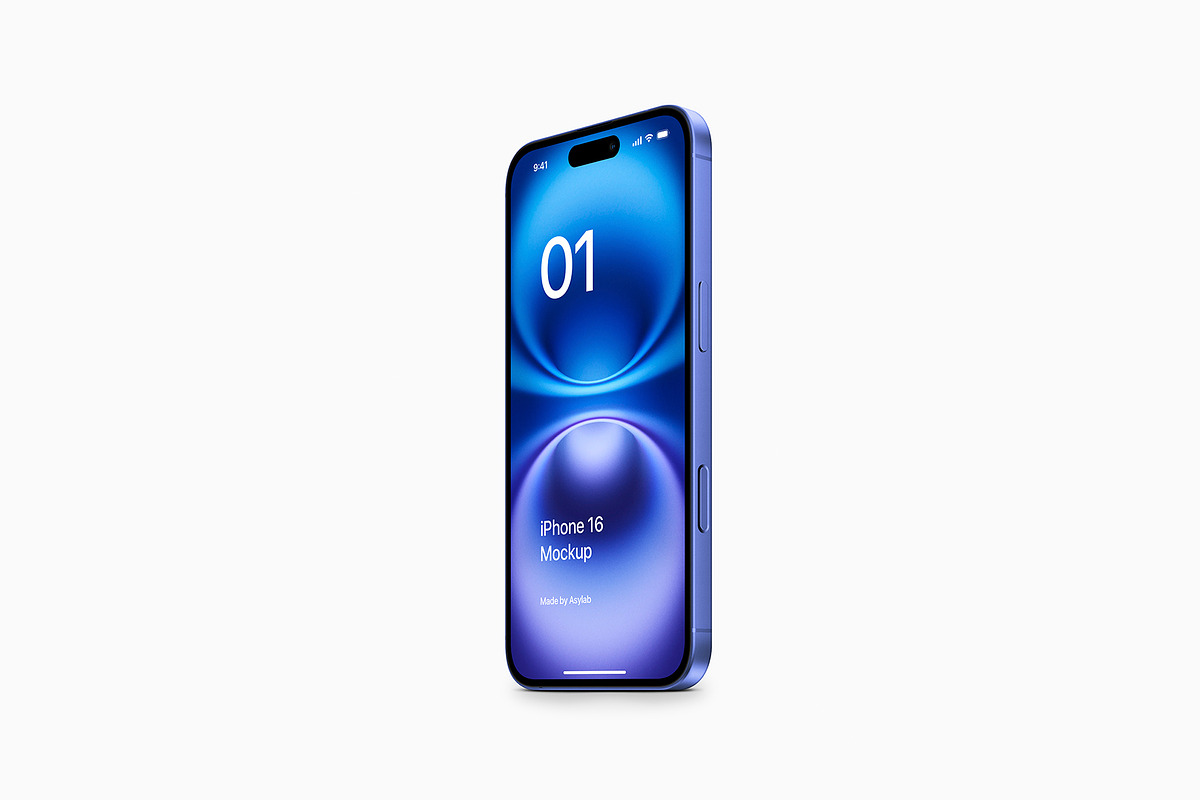 iPhone 16 - 24 Mockups Scenes, an iPhone Mockup by Asylab (Photo 42 of 58)