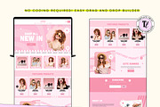 Pink Squarespace 7.1 Template, a Squarespace Template by Template Twist Shop (Thumbnail 7 of 10)
