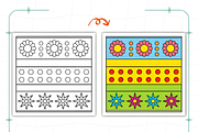 Adults - Mindful Patterns Book, a Decorative Illustration by Ink Gallery (Thumbnail 4 of 9)