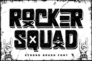 Rocker Squad, a Sans Serif Font by Letterara (Thumbnail 1 of 6)