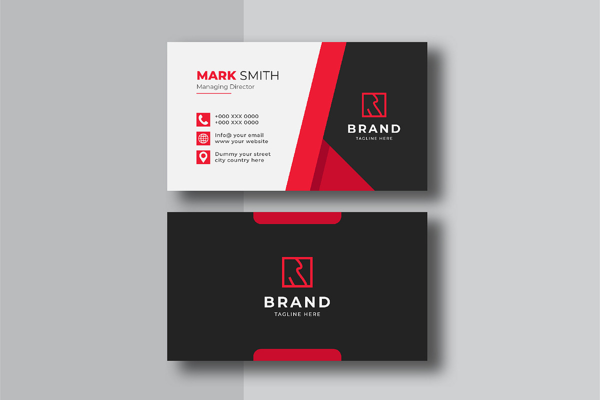 Creative And Modern Business Card, a Business Card Template by M9 Design (Photo 2 of 3)