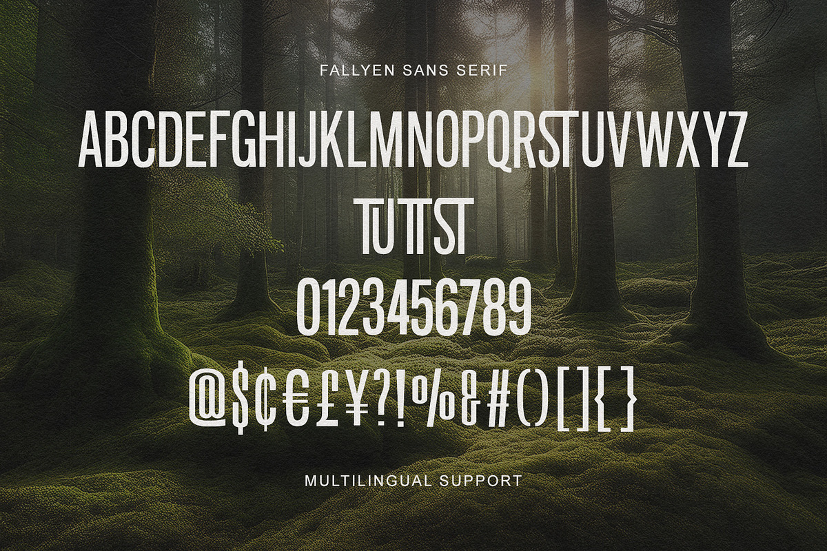 Fallyen Font Duo Signature Sans, a Script Font by Maulana Creative (Photo 7 of 7)