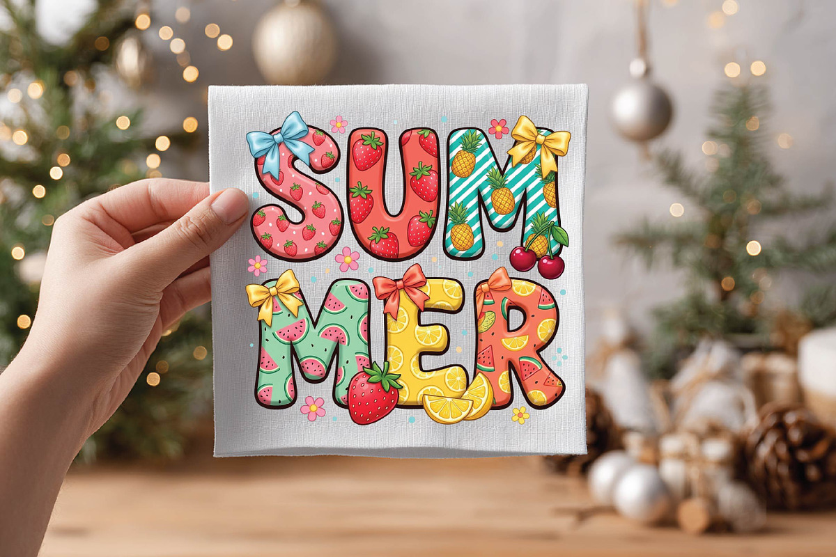 Colorful Summer Png, Summer Sublima, a Work Illustration by DreamPrint404 (Photo 2 of 6)