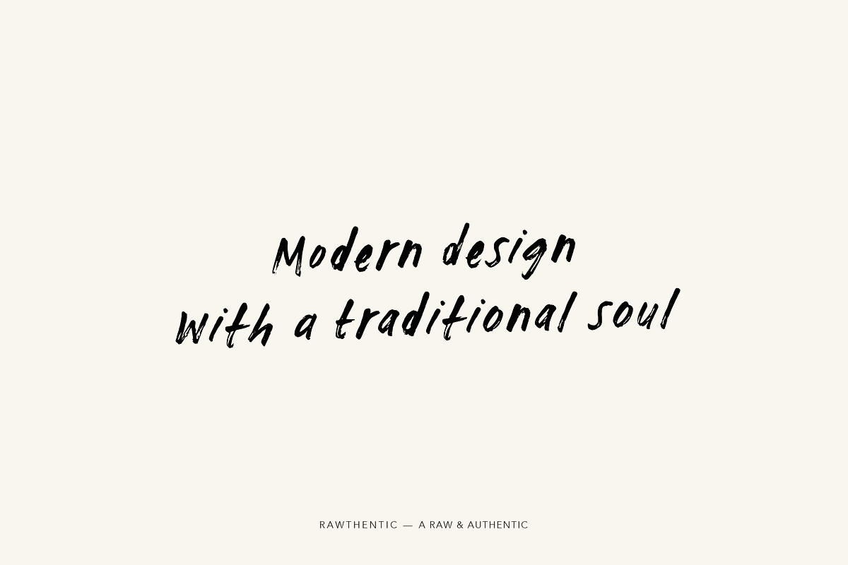 Rawthentic – Textured Marker Font, a Script Font by Letteratom (Photo 8 of 8)